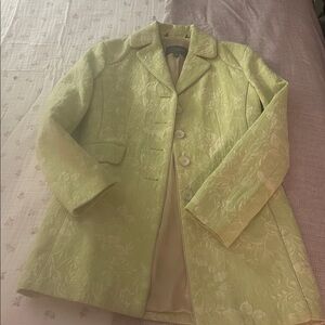 Ann Taylor 4 Petite Green Spring Easter Jacket